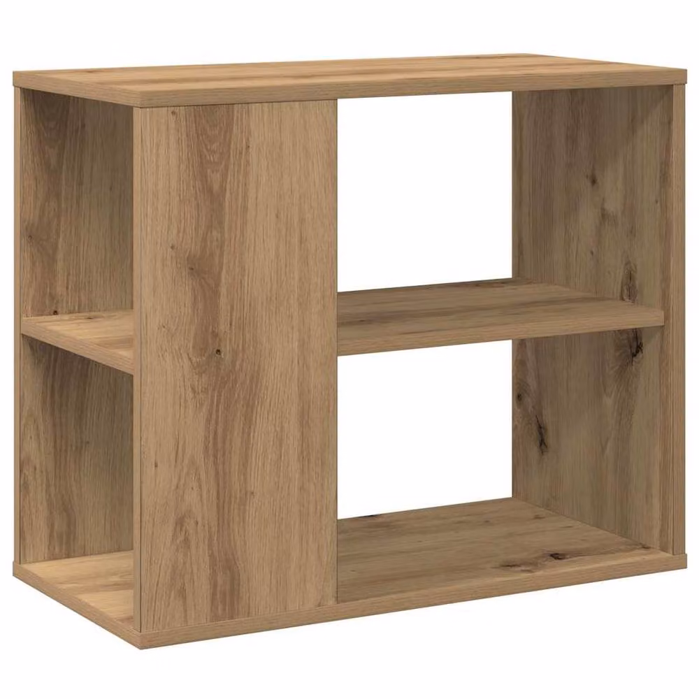 Berkfield Home Artisan Oak Side Cabinet in Brown, W/D/H: 60 x 30 x 50 cm – 4