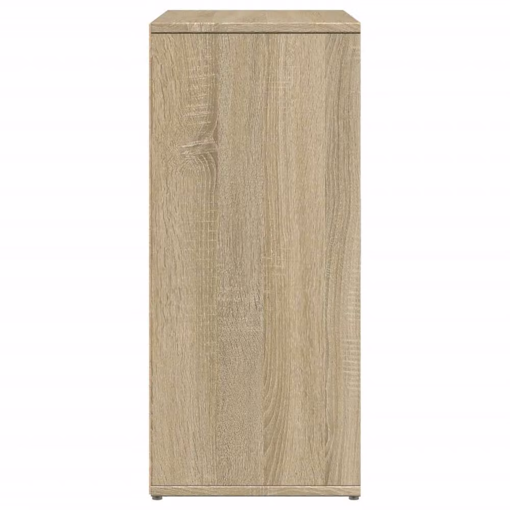Berkfield Home Sonoma Oak Sideboard in Light Oak, W/D/H: 60 x 31 x 70 cm – 2
