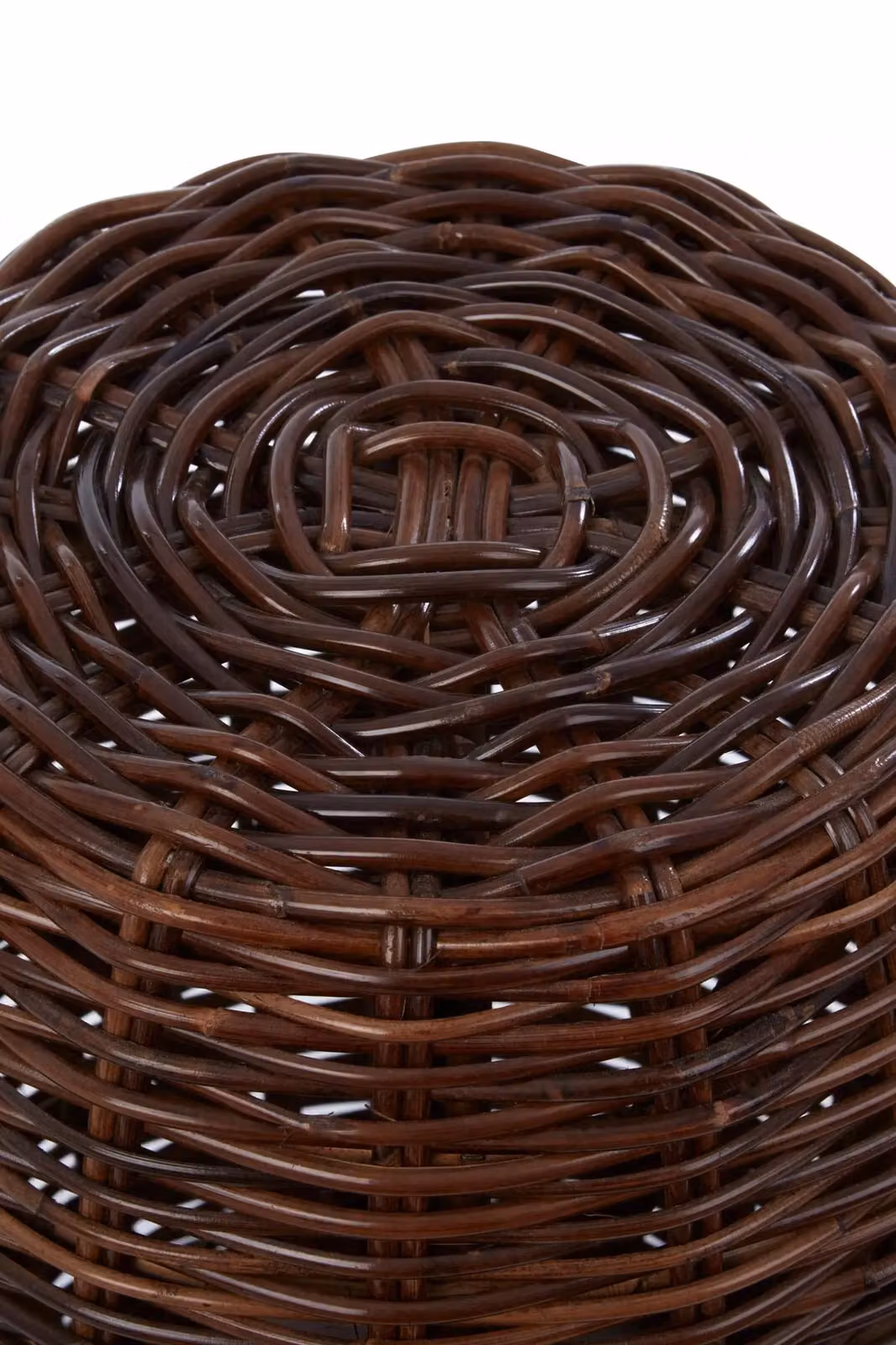 Interiors by Premier Maka Natural Croco Rattan Stool in Brown – 3