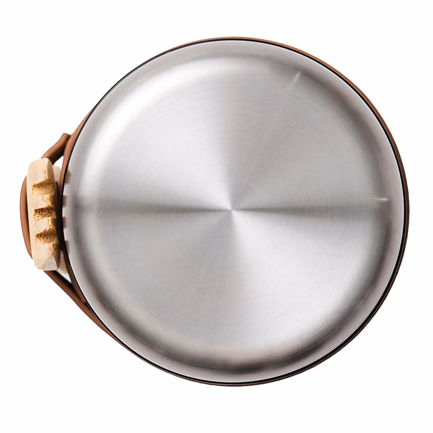 Vinga Miles Leakproof Food Flask in Grey and Silver with Stainless Steel and Wood Details – 2