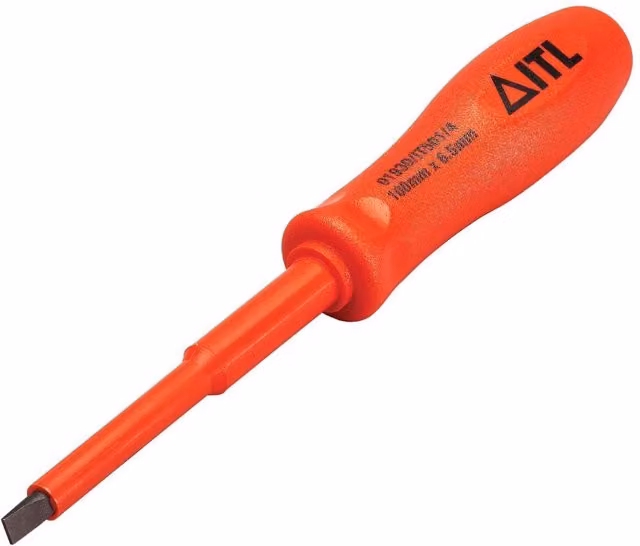 ITL Multicolour Insulated Engineers Screwdriver 100mm x 6.5mm