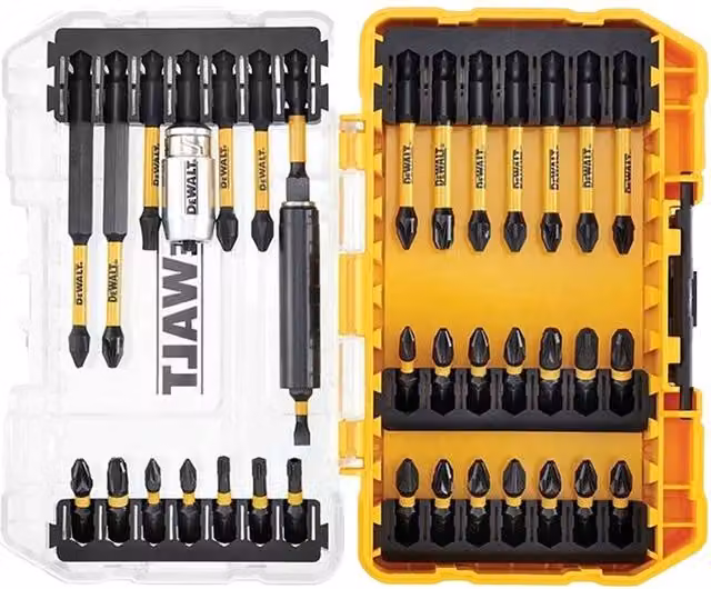 DeWalt Extreme Flextorq Screwdriver Bit Set in Black