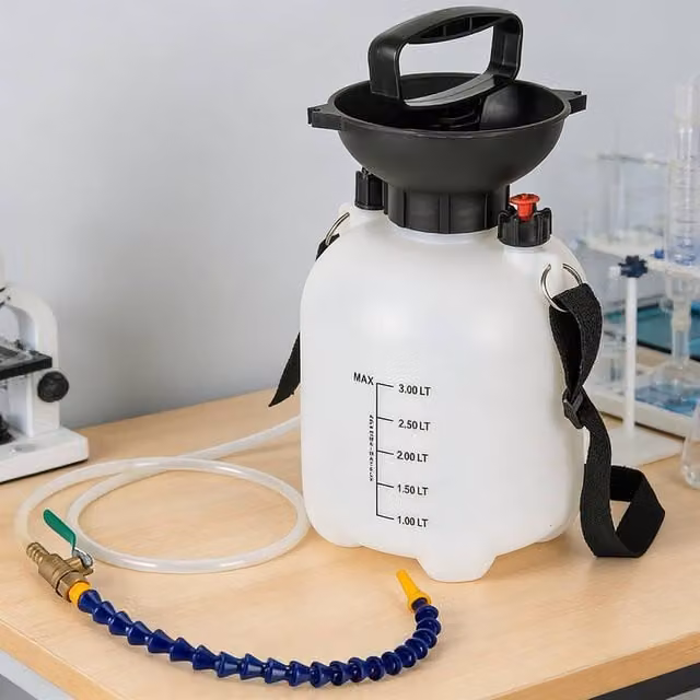 Ventryn 3 Litre Manual Transmission Fluid Pump for Gearbox Oil Filler in White – 1
