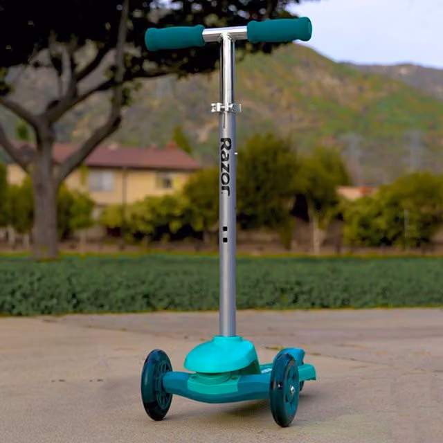 Razor Rollie 3 Wheel Scooter for Younger Children in Blue