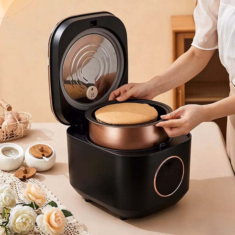 Ventryn Multifunctional Non-stick Rice Cooker with Timer in Black – 3