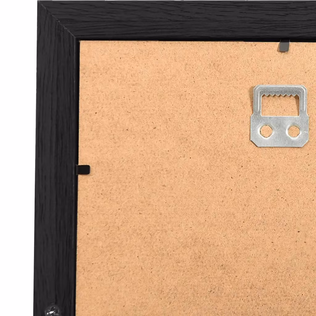 Berkfield Home Modern Black Collage Photo Frame for 10 x 10x15 cm Pictures – 5