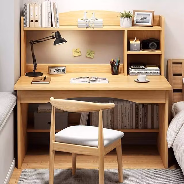 Ventryn Modern Writing Desk and Computer Table in Brown