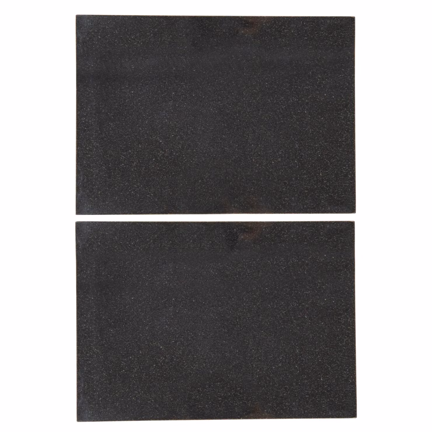 Creative Tops Black Granite Placemats, Set of 2 – 8