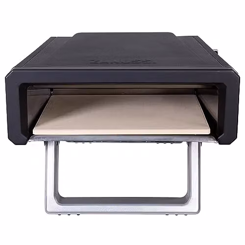 Zanussi ZGPO1PC Portable 12 inch Gas Fuelled Outdoor Pizza Oven with Paddle and Waterproof Cover in Black and Stainless Steel – 2