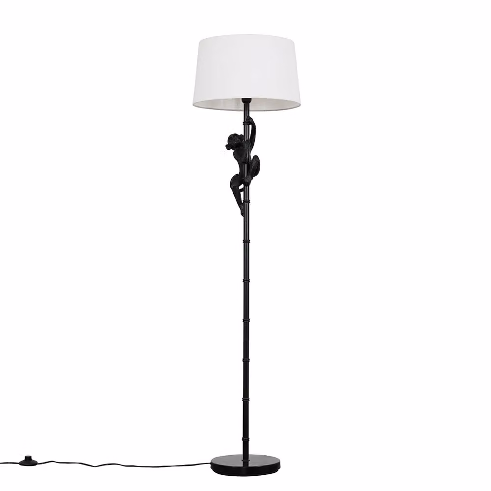 ValueLights George Monkey White Floor Lamp – 2