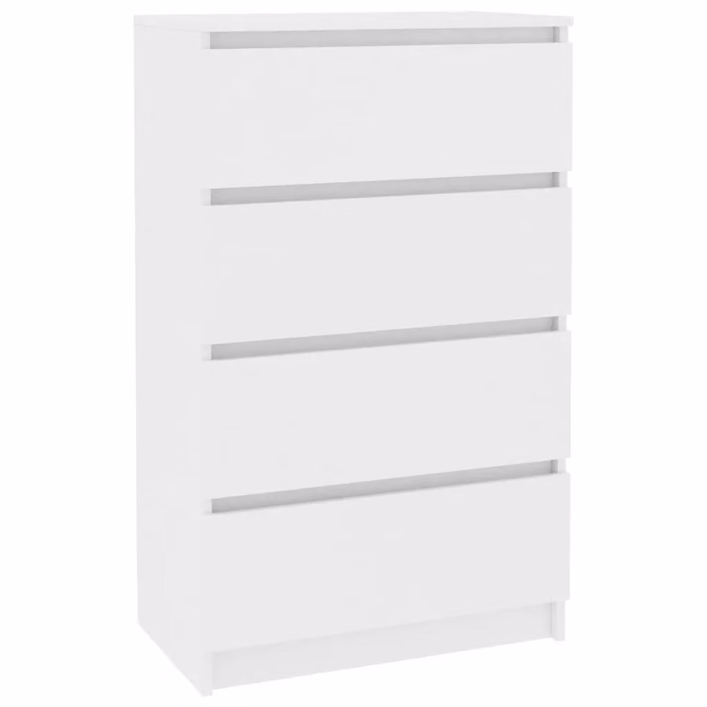 Berkfield Home White Sideboard in Engineered Wood W/D/H: 60 x 35 x 98.5 cm – 2