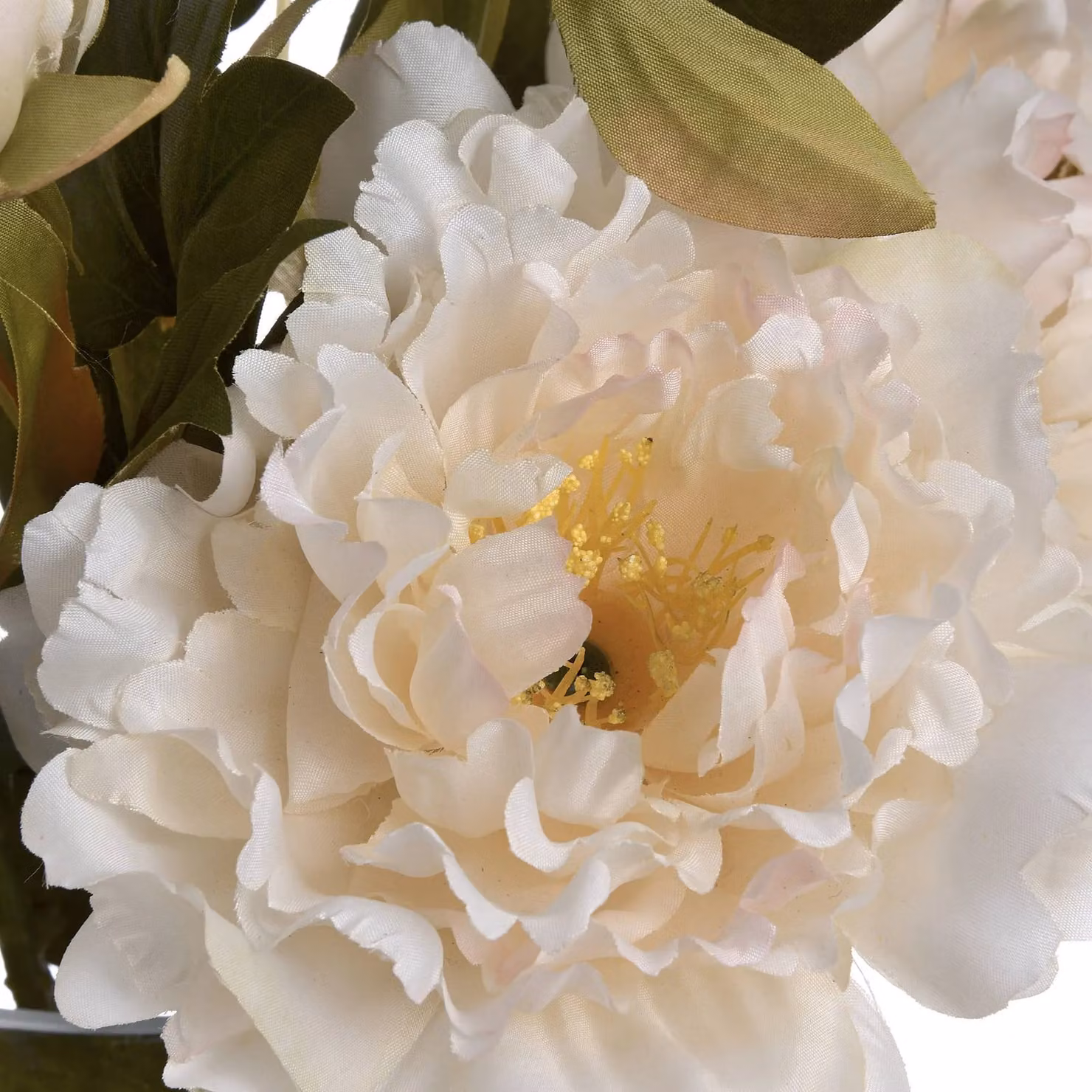 Hill Interiors White Peony Artificial Floral Tabletop Decoration – 4