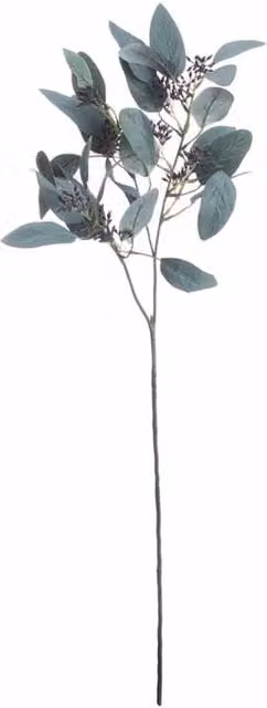 Lemon Pavilion Seeded Eucalyptus Stem Artificial Plant in Green, W28 x D1 x H85 cm