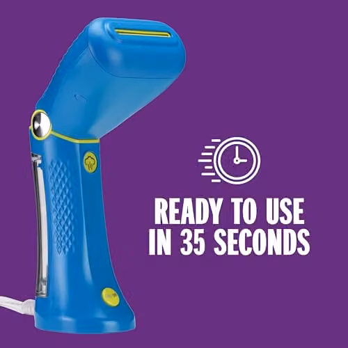 Conair Extreme Steam Handheld Clothes Steamer, Blue, GSC24BLU – 3