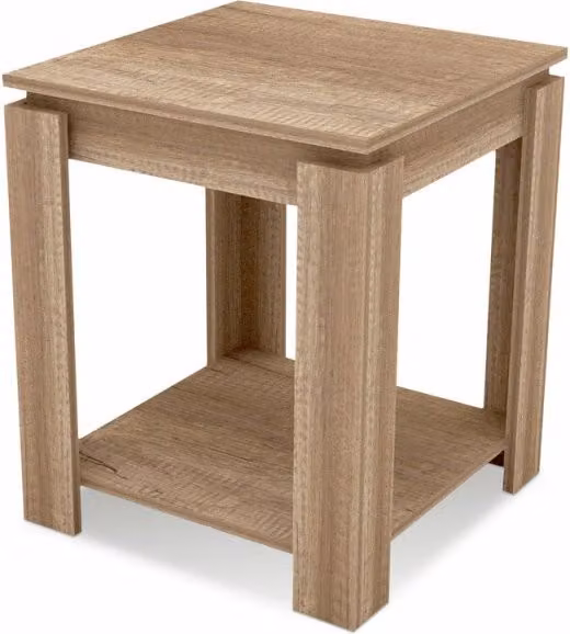 GFW Canyon Modern Oak Lamp Table – 2