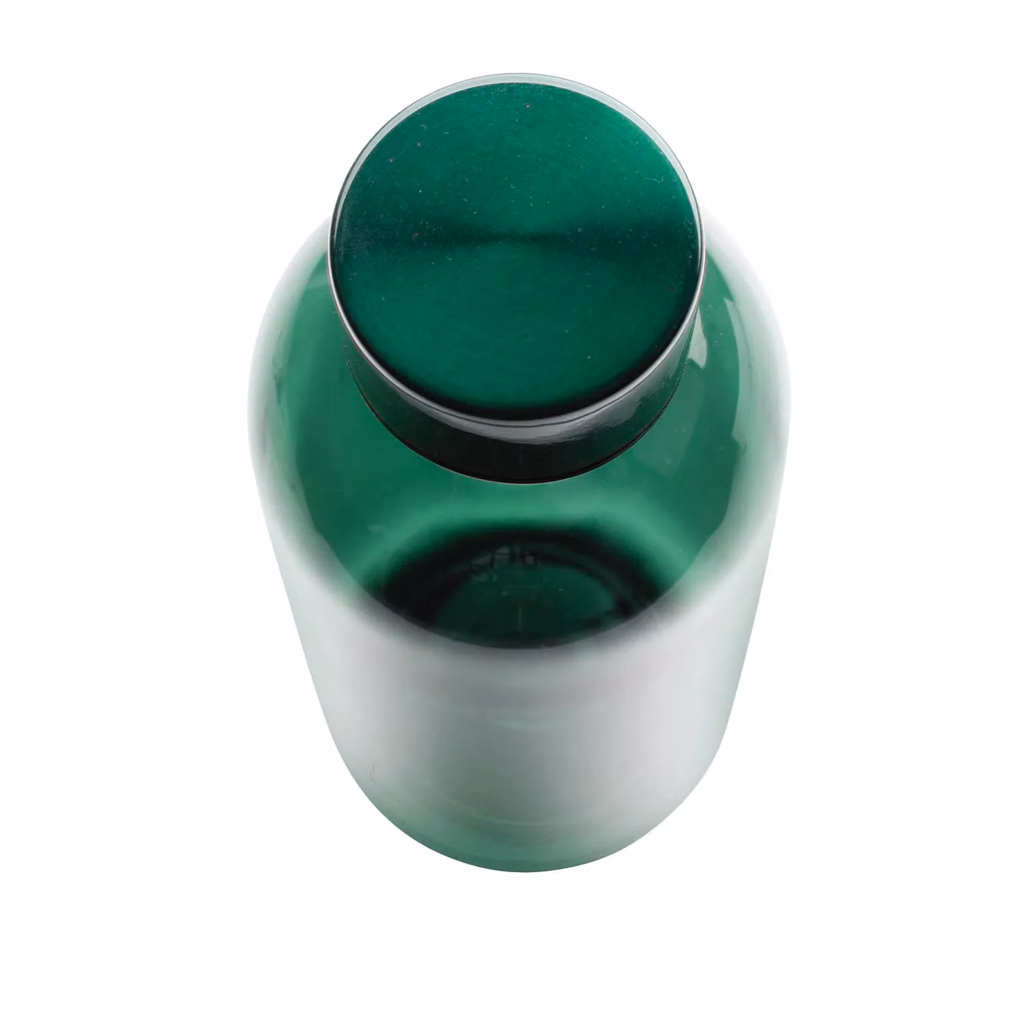 XD Design Leakproof Stainless Steel and Glass Water Bottle with Screw Lid, Green, 620 ml – 2