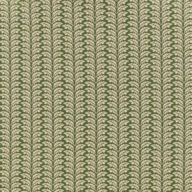 iLiv Woodcote Forest Floral Cotton Fabric in Green