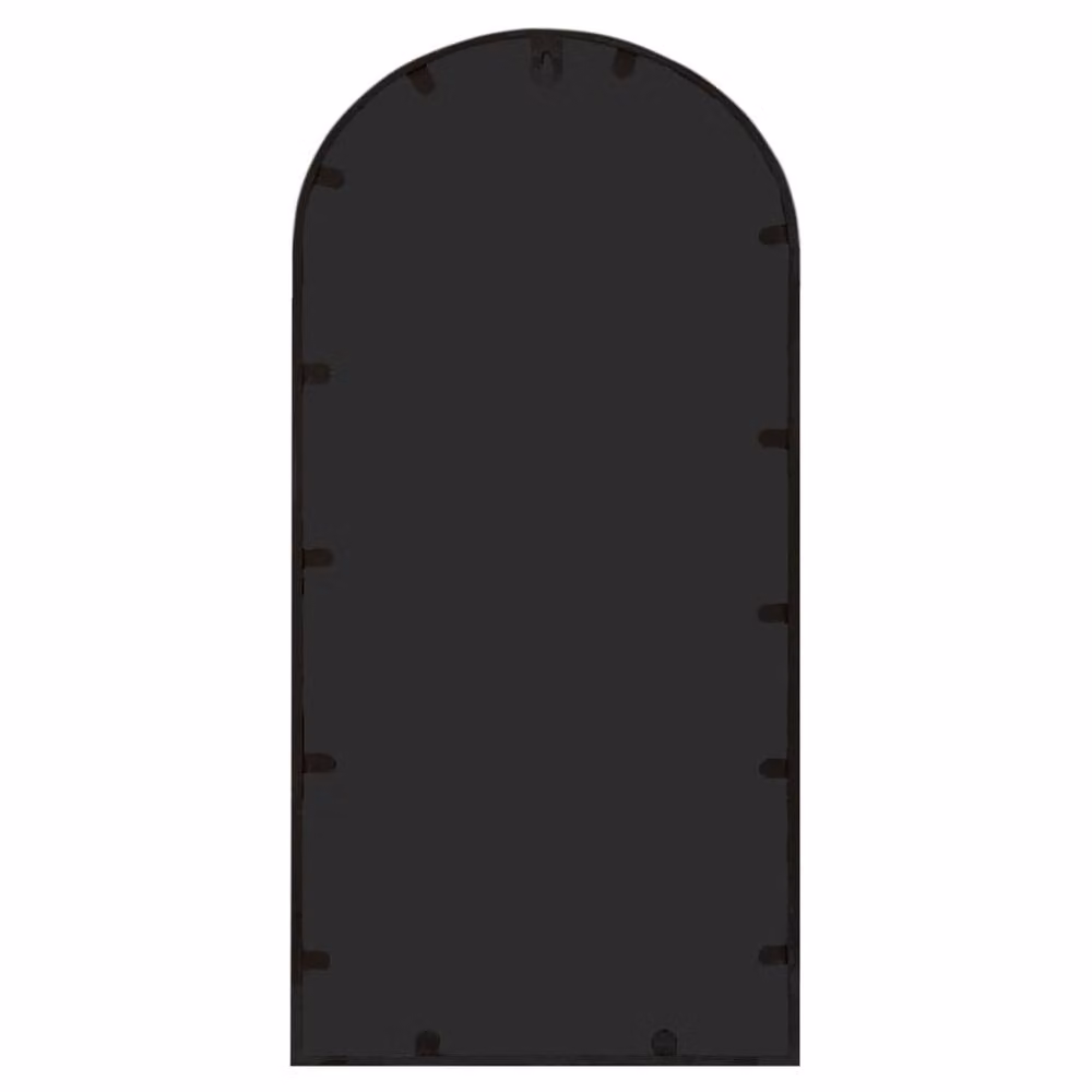 Berkfield Home Rectangular Wall Mirror in Black, W: 70 cm, H: 30 cm – 4