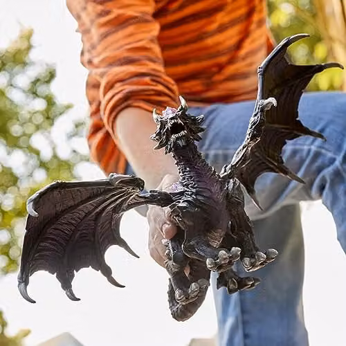 Schleich Eldrador Creatures Shadow Dragon Toy Figurine – 4