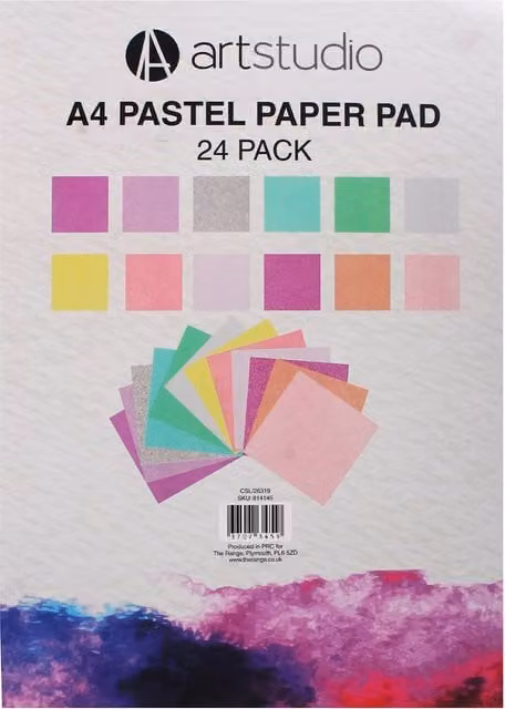 Art Studio A4 Multicolour Paper Pad for Adults