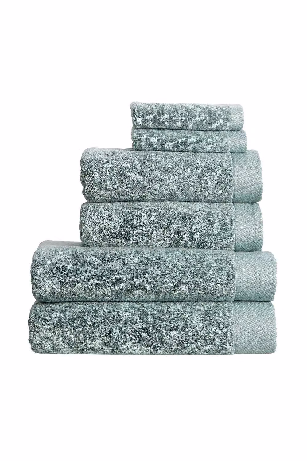 Christy Luxe Elegant 100% Turkish Cotton Towels, 730GSM, Light Blue – 2