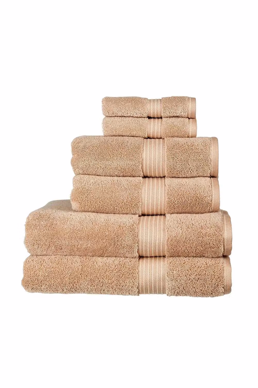 CHRISTY Supreme Hygro Luxury 100% Supima Cotton Pile Towels in Light Brown – 2