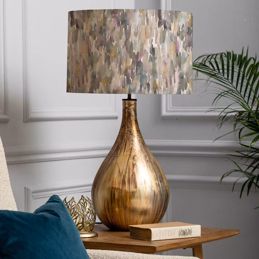 Voyage Maison Allegra Table Lamp with Azima Eva Lampshade in Gold and Brass – 2