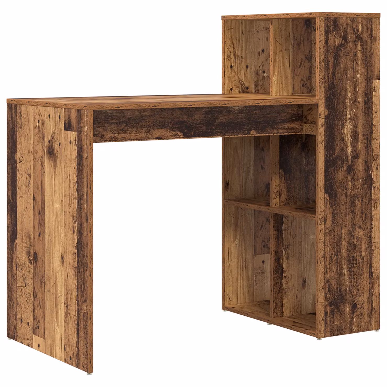 Berkfield Home Industrial Writing Desk in Brown Engineered Wood – 2
