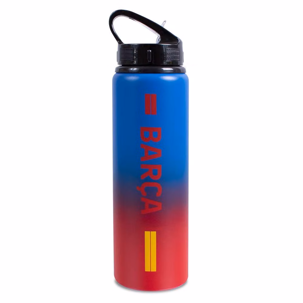 FC Barcelona Aluminium Water Bottle, Blue, 750ml – 2