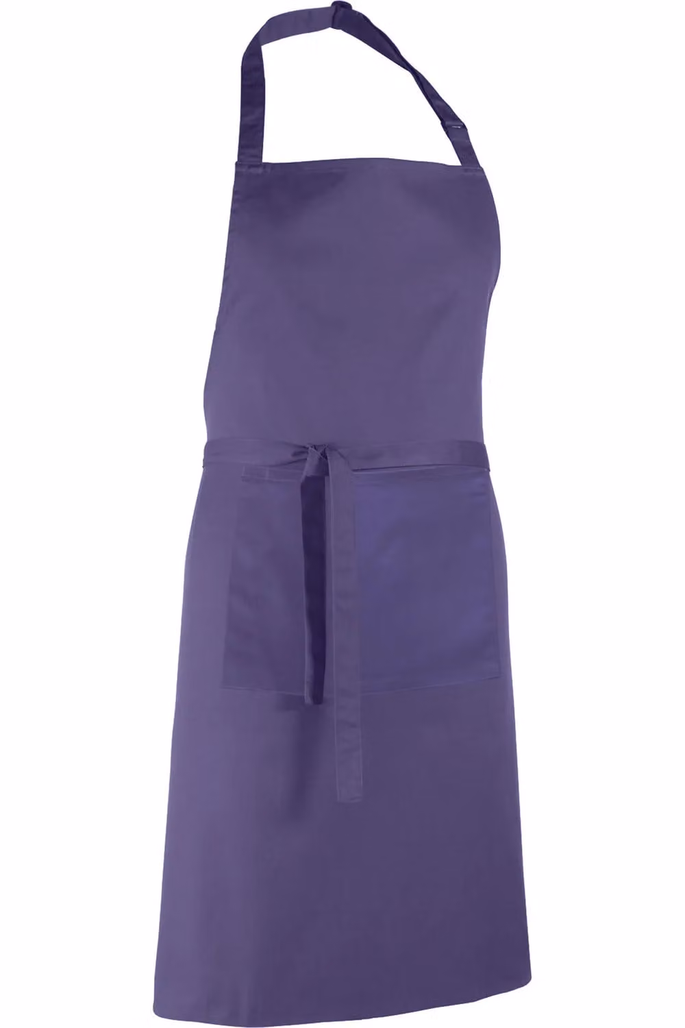Premier Women's Bip Apron with Pocket in Purple, Pack of 2 – 2