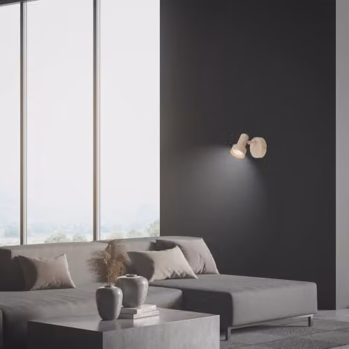 Briloner Beige Adjustable Metal Wall Light with GU10 Socket, W/D/H: 10.5 x 8 x 8 cm – 3
