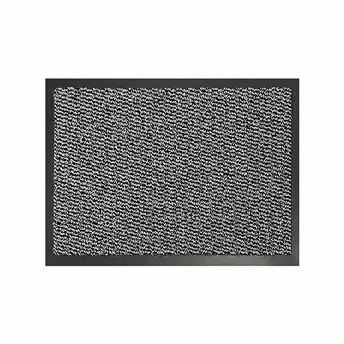 KAV Non-Slip Washable Dirt Trapper Door Mat in Grey, W: 40 cm, D: 60 cm – 1