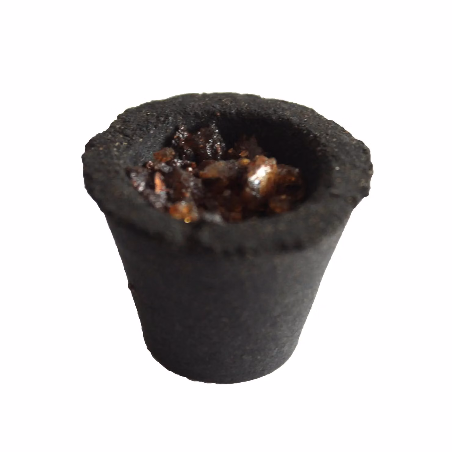 KDMD Box of 12 Round Black Resin Cups – 2