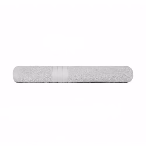 OHS Luxury 100% Cotton Bath Towel in Silver, W/H: 70 x 115 cm