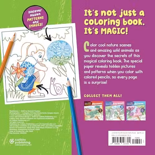 Callisto Kids Magic Paper Colouring Book Nature Multicolour – 2