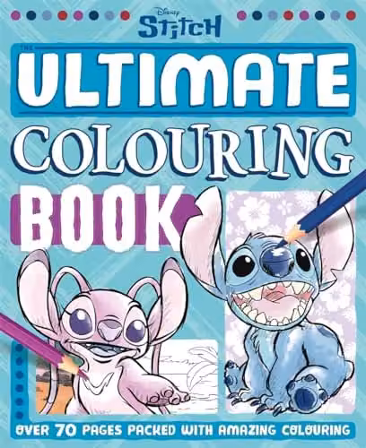 Walt Disney Stitch: The Ultimate Colouring Book, Multicolour, Paperback – 1