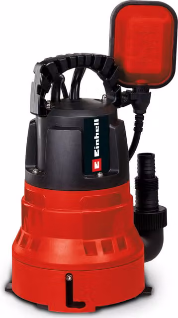 Einhell GC-DP 7035 LL Hybrid Water Pump for Clean or Dirty Water, 16000 l/h, Red