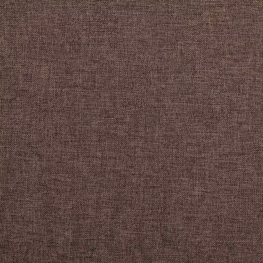 Berkfield Linen-Look Blackout Curtains with Eyelets, 2 Pack, Taupe, W: 140 cm, H: 225 cm – 4