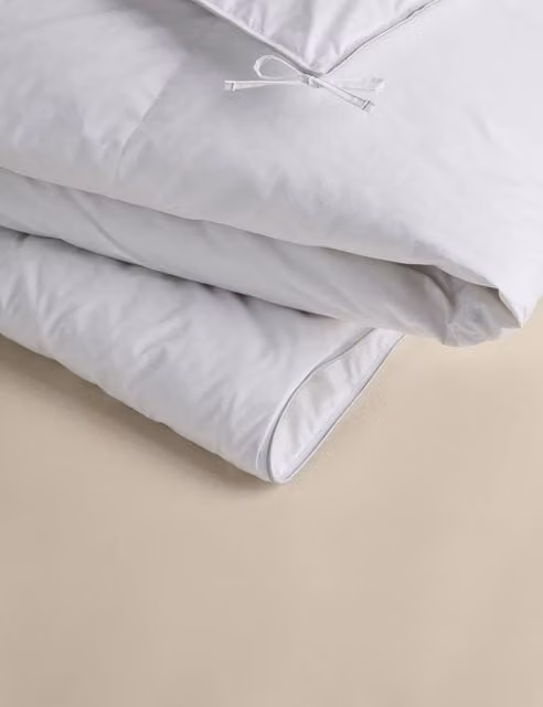 M&S White Down and Feather 10.5 Tog Adult Duvet