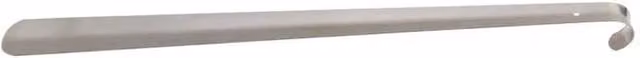 FLAVORA Extra Long Stainless Steel Shoe Horn in Silver, W/D/H: 100 x 15 x 15 cm