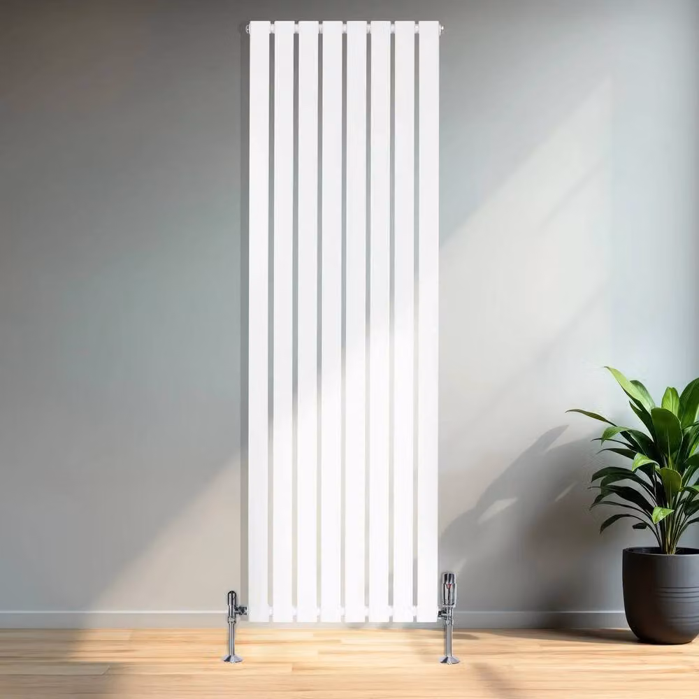 Monstershop Flat Single Column Steel Radiator, White, H 180 cm x W 56 cm – 2