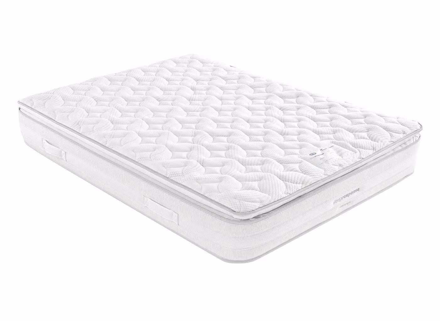 Silentnight SleepResponse Support 1400 Hybrid Pocket Sprung Mattress, White, W: 140 cm, D: 200 cm