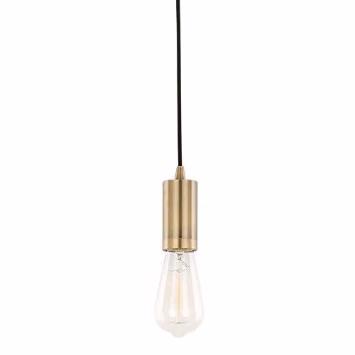 Netlighting Modern Metal Socket Holder for Hanging Pendant Lamps, Antique Bronze, 1 x E27