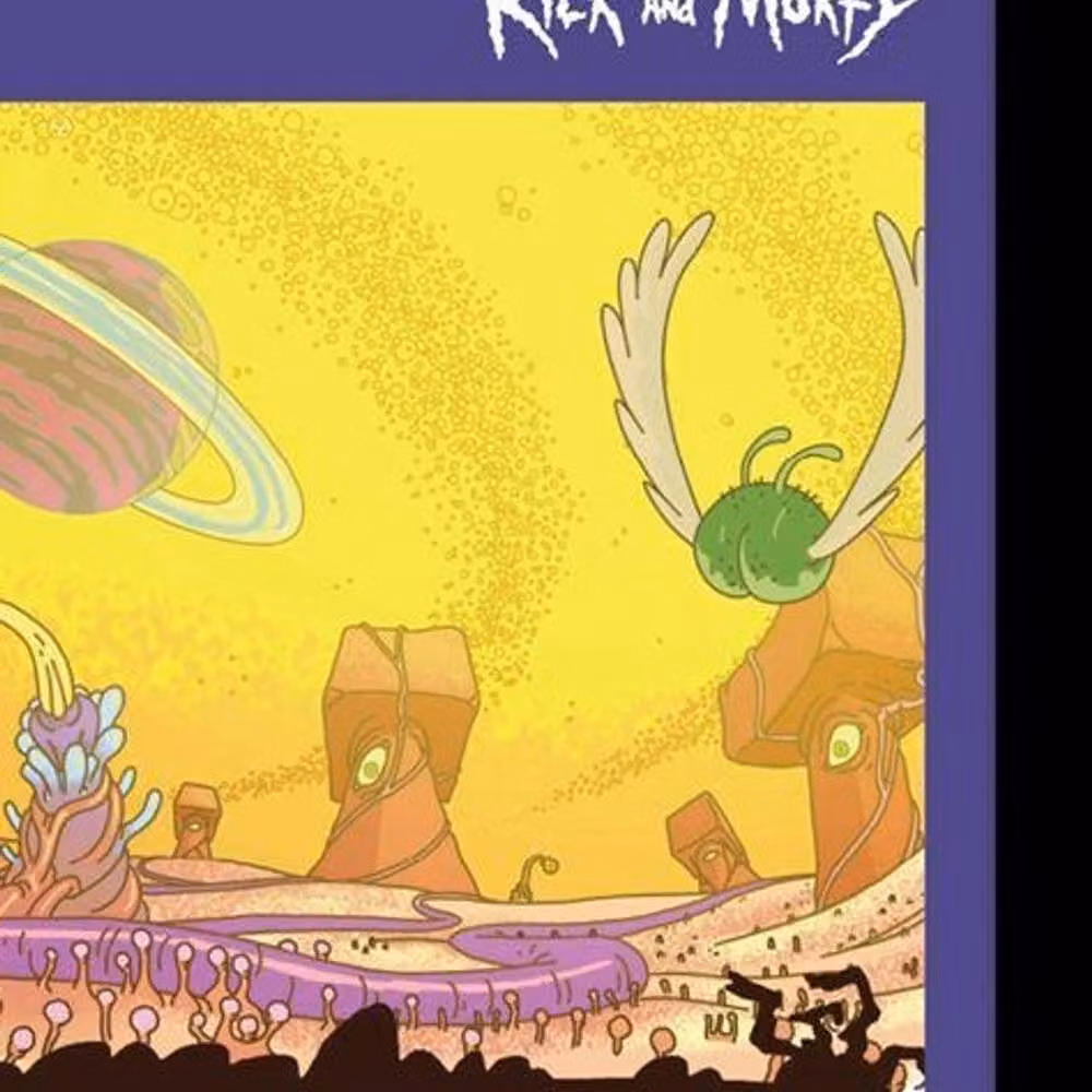 Rick & Morty Classrickcal 100yrs Framed Multicolour Paper Poster – 2