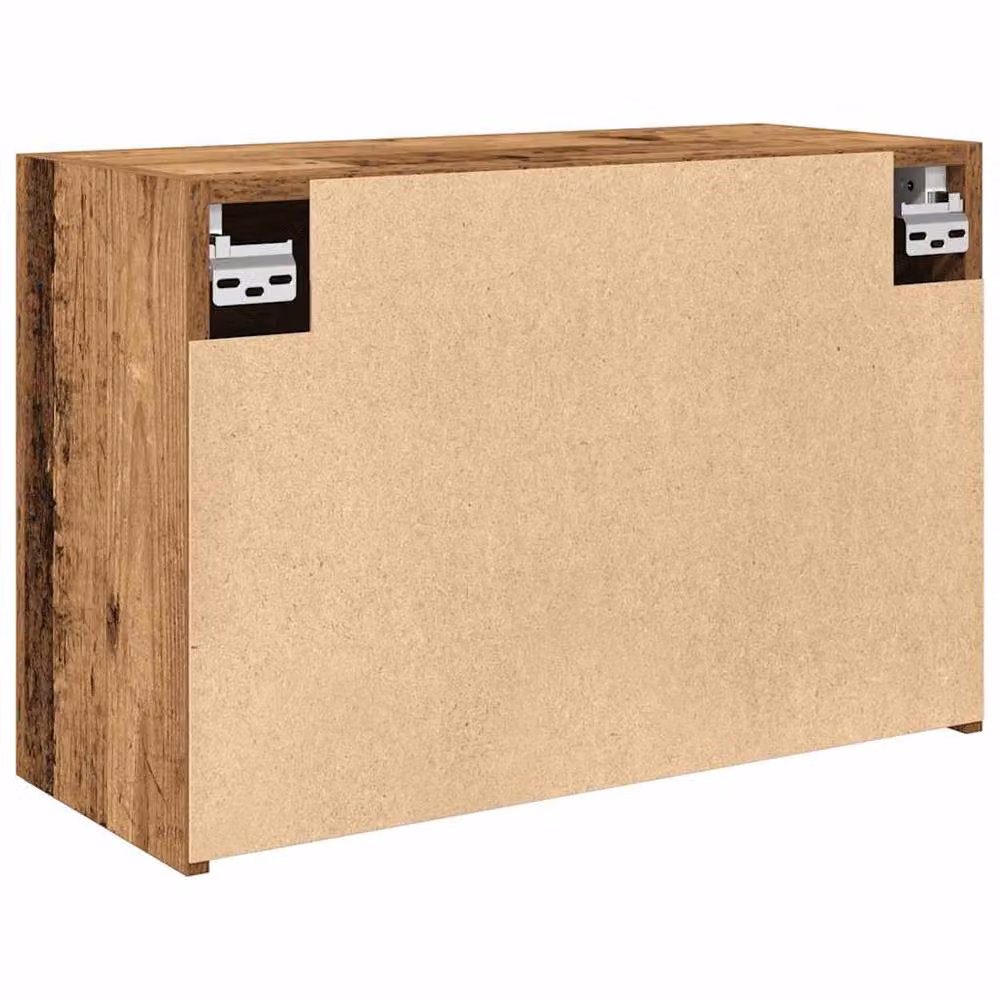 Berkfield Home Brown Old Wood Bathroom Wall Cabinet W/D/H: 60 x 25 x 40 cm – 5