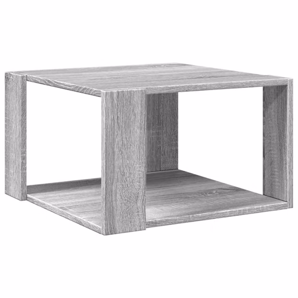 Berkfield Home Decorative Grey Sonoma Coffee Table, W/D/H: 51.5 x 51.5 x 30 cm – 2
