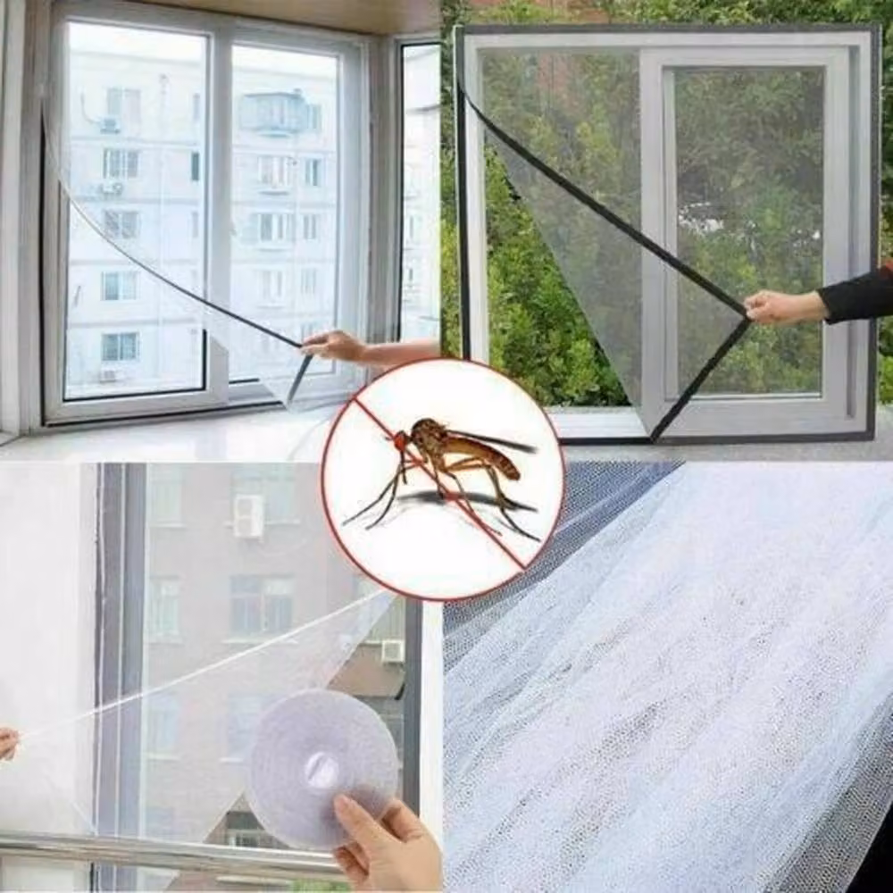 PAWNORA Mesh Net Window Screen in White – 3