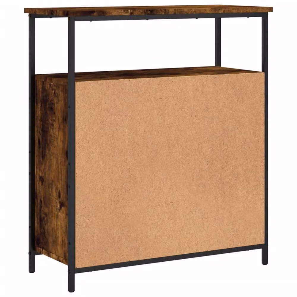 Berkfield Home Smoked Oak Sideboard in Brown, W/D/H: 70 x 30 x 80 cm – 6