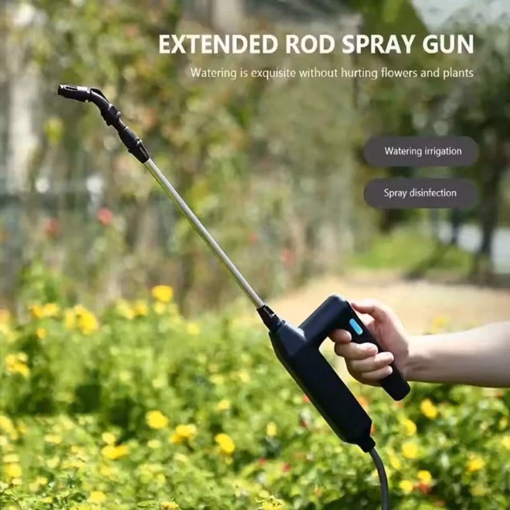 SPETLEK Electric Plant Sprayer Watering Wand with Rechargeable Battery, Black – 2
