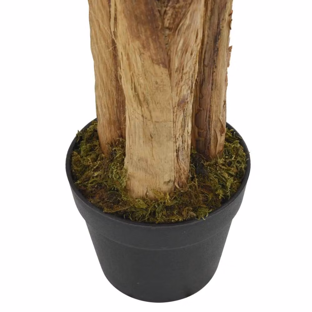 Berkfield Home Artificial Banana Tree with 9 Leaves, Green, Height: 120 cm – 3